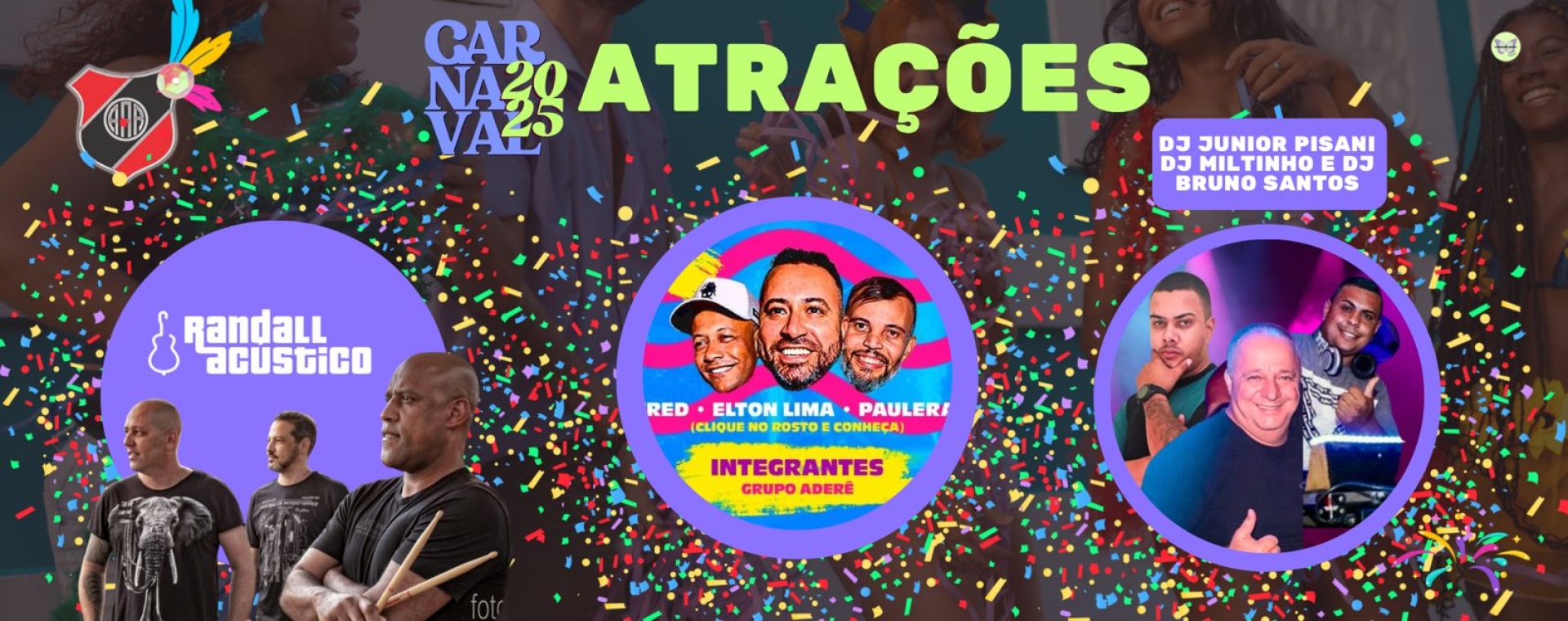 Carnaval 2025 - Atrações